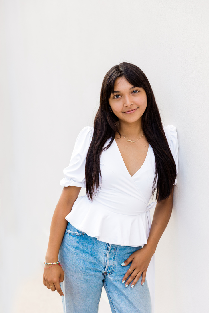 Portrait of Young Woman Outdoors